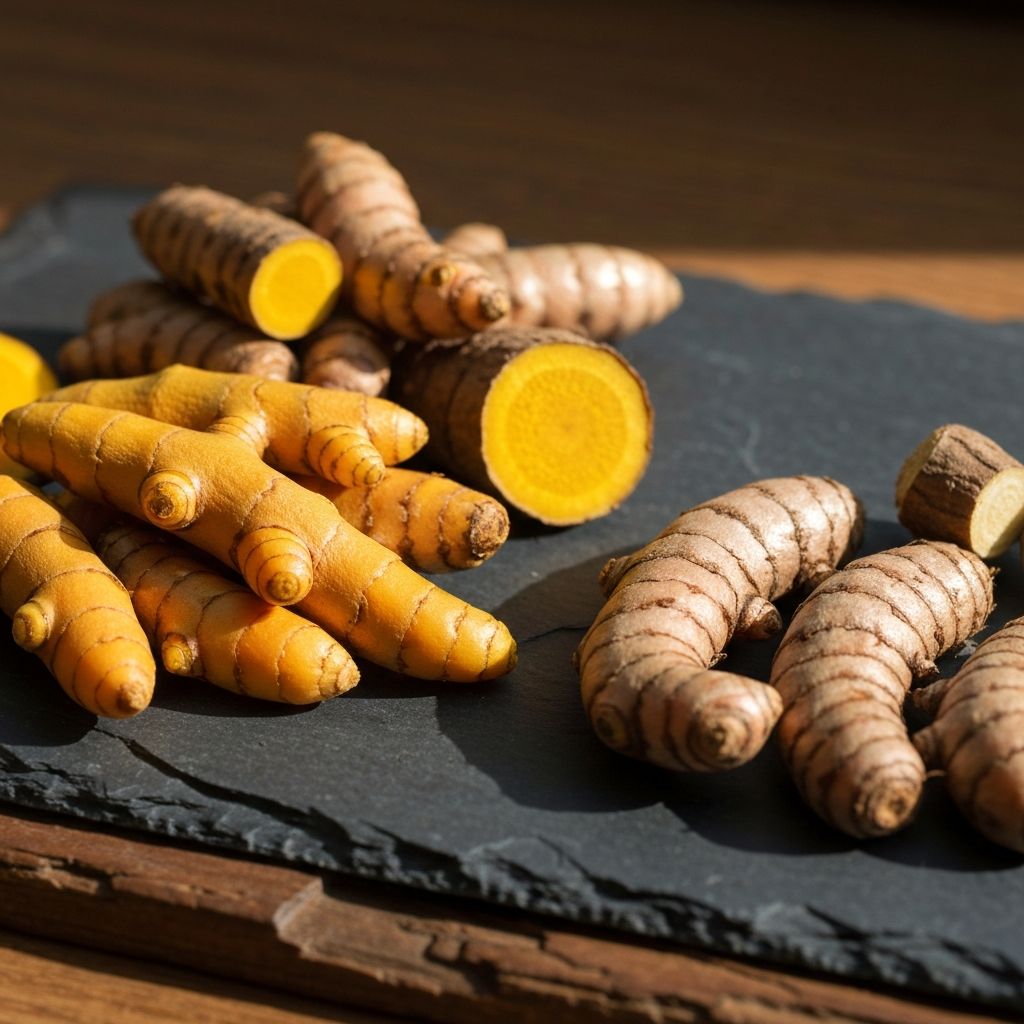 Curcuma longa and regional roots